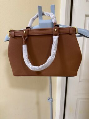 Brown Womens Satchel Handbag
